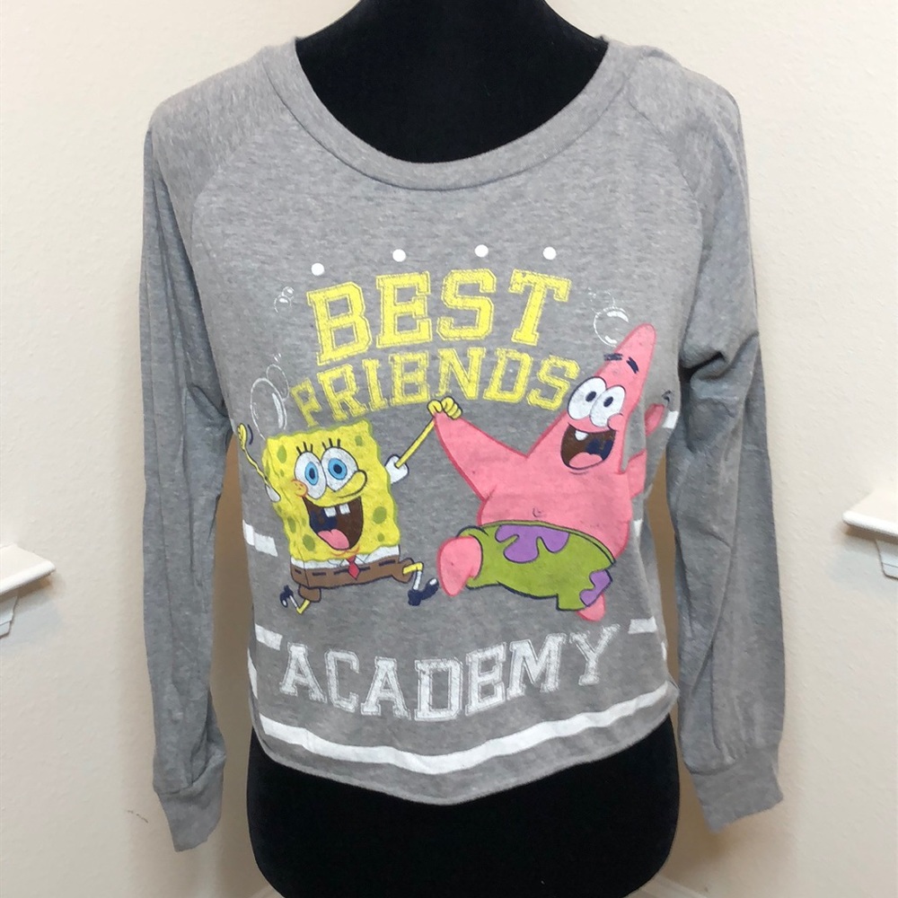 Best Friend! Spongebob & Patrick Long-Sleeve Top